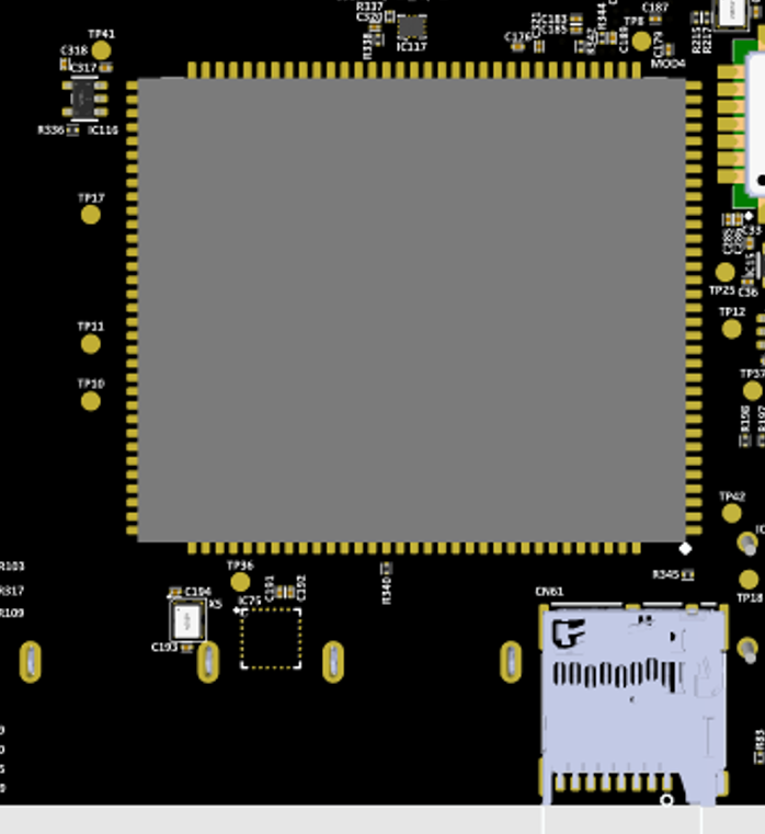 Raspberry Pi CM0 module on the FREE-WILi 2 board